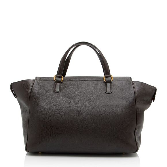 Gucci Leather 1973 Medium Tote - Picture 3 of 16